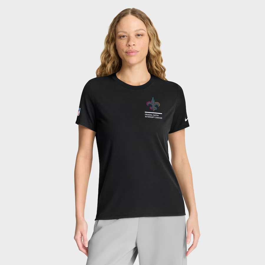 Women New Orleans Saints Nike NFL 2025 T shirt